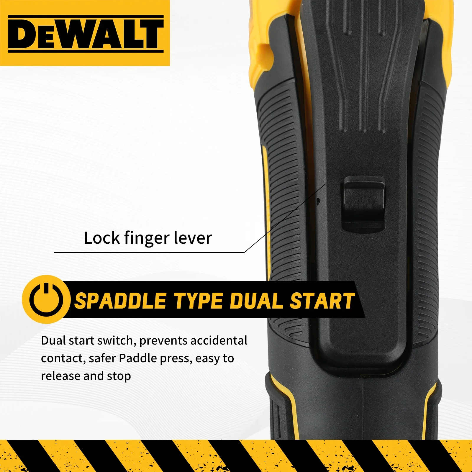 DEWALT DCG406 125mm meuleuse d'angle à tête plate sans brosse, Machine-outil nue, Machine de découpe, meuleuse d'angle de Machine à polir