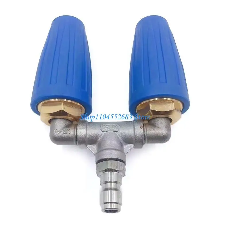 

Y6GD Pressure Washer Nozzle Tips 4000PSI Rotating Nozzle for Power Washer Sprays