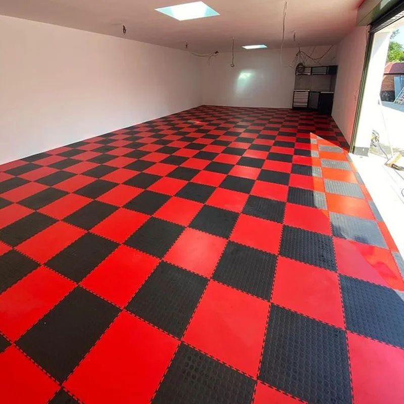 Anti Slip PVC Interlocking Floor Tiles, Garage Floor Mat, Free Design, Customization, Wholesale from China, 40x40x0.5cm