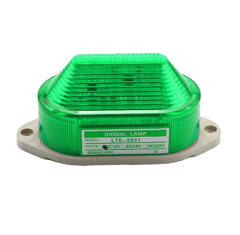 LED-5051/3051 ستروب ضوء إشارة تحذير 12 فولت 24 فولت 220 فولت مؤشر ضوء LED مصباح صغير ضوء وماض إنذار الأمن