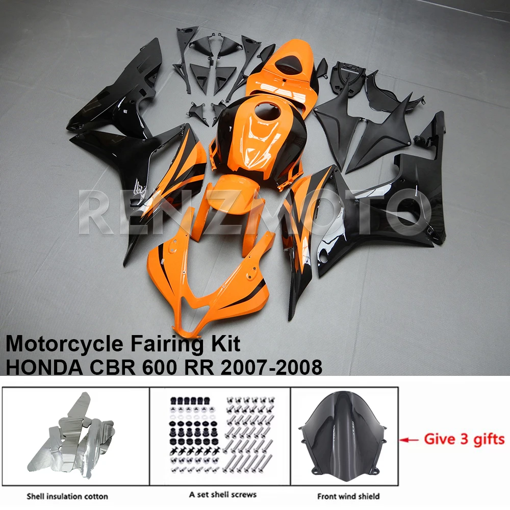 

For HONDA CBR600RR 2007-2008 Fairing H0607-121a Motorcycle Kit Body Kits Decorative Plastic Guards Accessories Shells