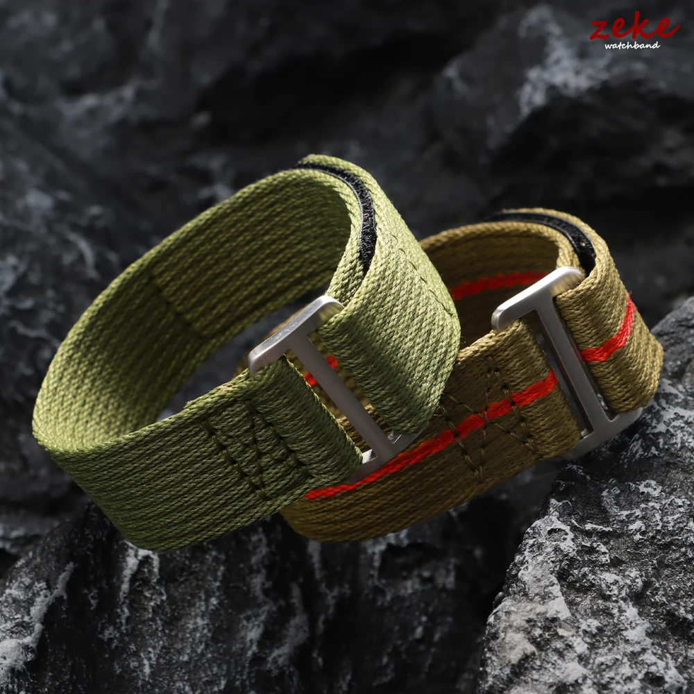Nylon Strap 20mm 22mm for Seiko for Tudor Hook and Loop Fastener Watch Band Men Military Waterproof Wrist Bracelet for Omega