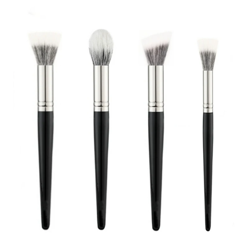 Stippling Highlight Brush Blush Natural Hair Multifunctional Concealer Foundation Makeup Brushes Beauty Tool