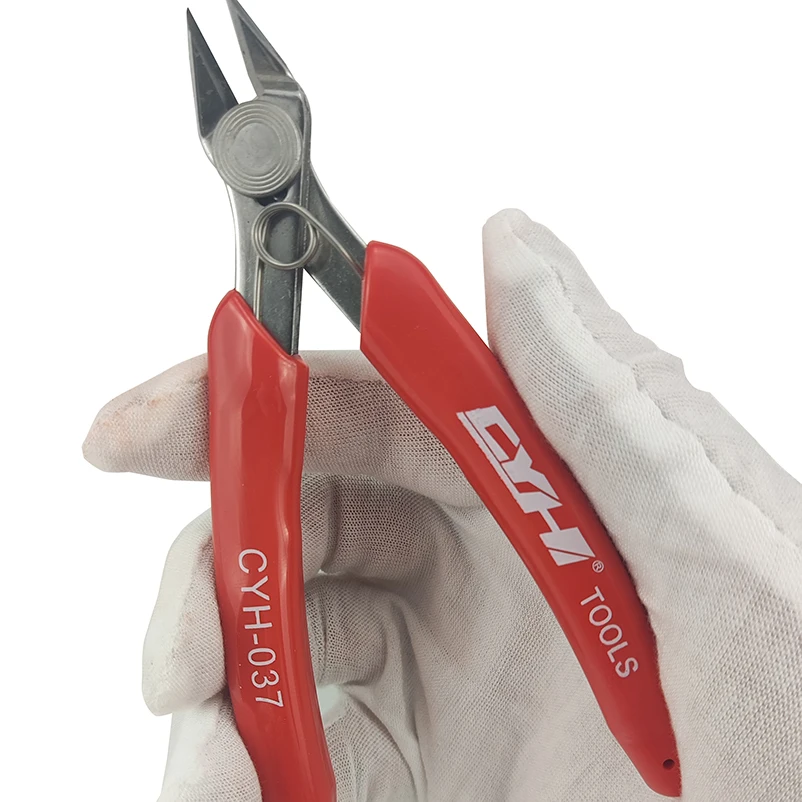 CYH-037 oblique mouth pliers, stainless steel water mouth pliers, shear cutting, side cutting, embedded manual tool