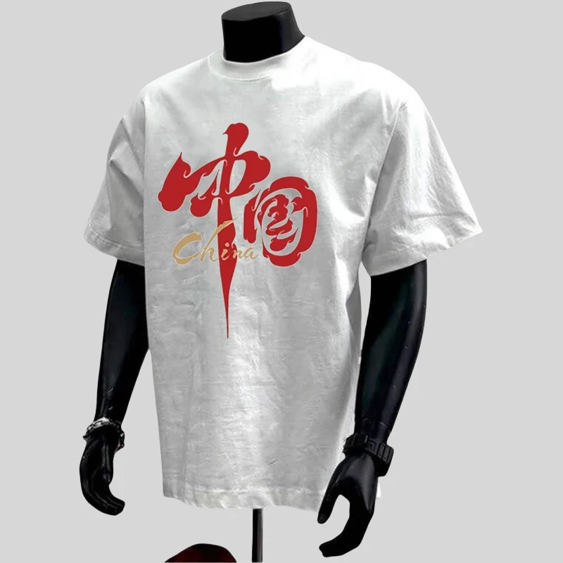 camiseta-oversize-de-algodao-puro-com-gola-redonda-e-manga-curta-unissex-para-casais-estilo-casual-confortavel-e-respiravel