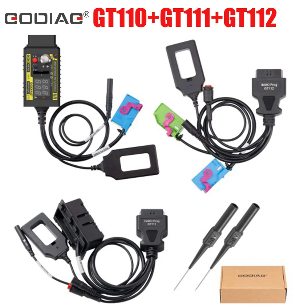 GODIAG GT110 GT111 GT112 VAG IMMO Prog for VW /Audi /Skoda /Seat 2nd 3rd 3.5th 4th Generation Dashboard IMMO Key Matching Test