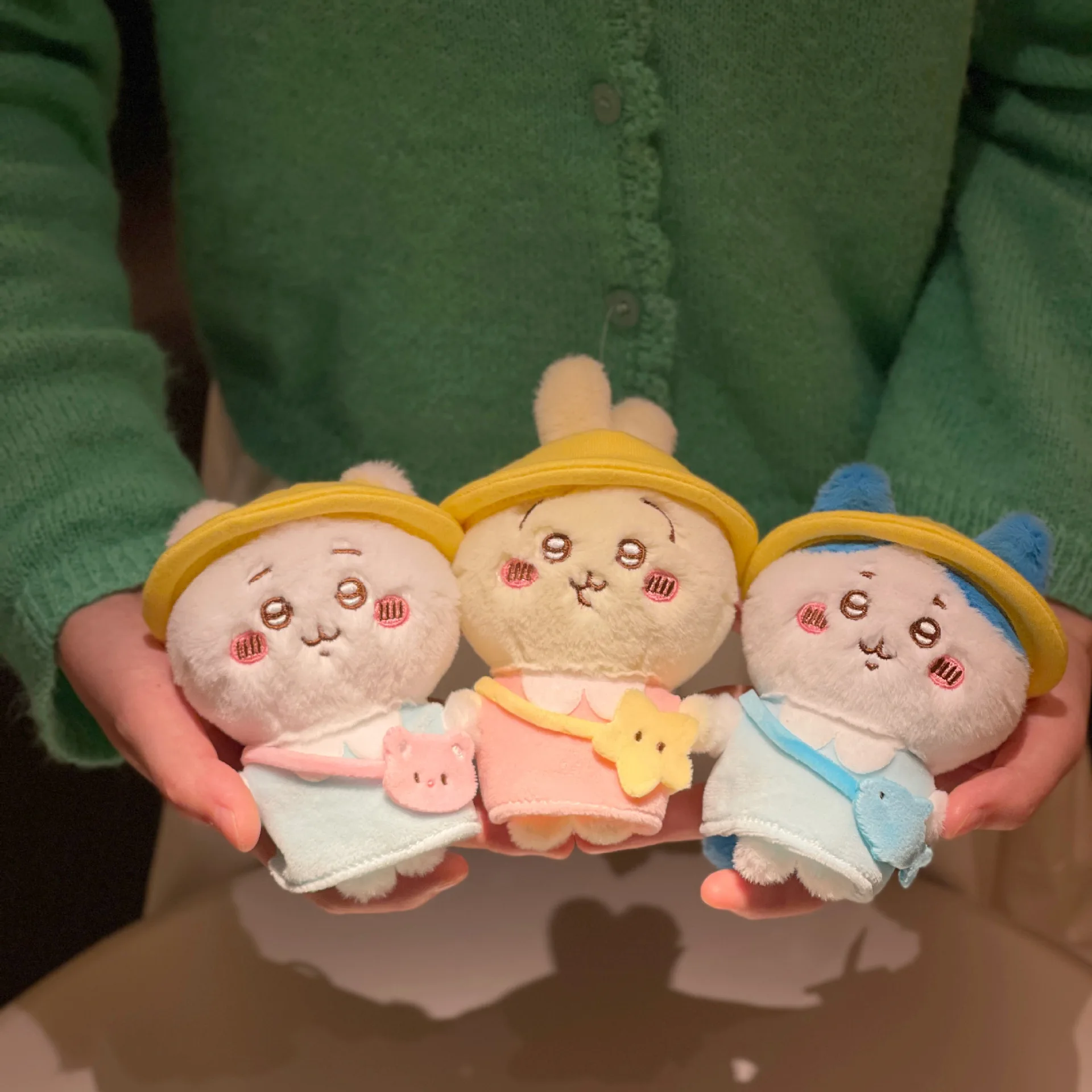 

Мультяшный плюшевый брелок-кукла Чиикава, серия для детского сада, милые плюшевые куклы Хачиваре и Усаги, плюшевый брелок-ключница, подарок для девочки