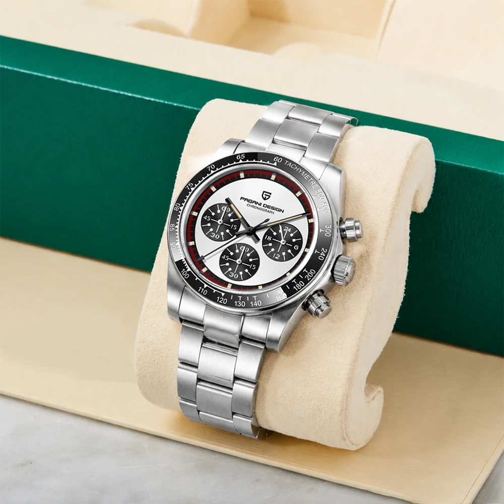 Luxury Watch And Bracelet - PAGANI DESIGN Fashion Sports Timing Code