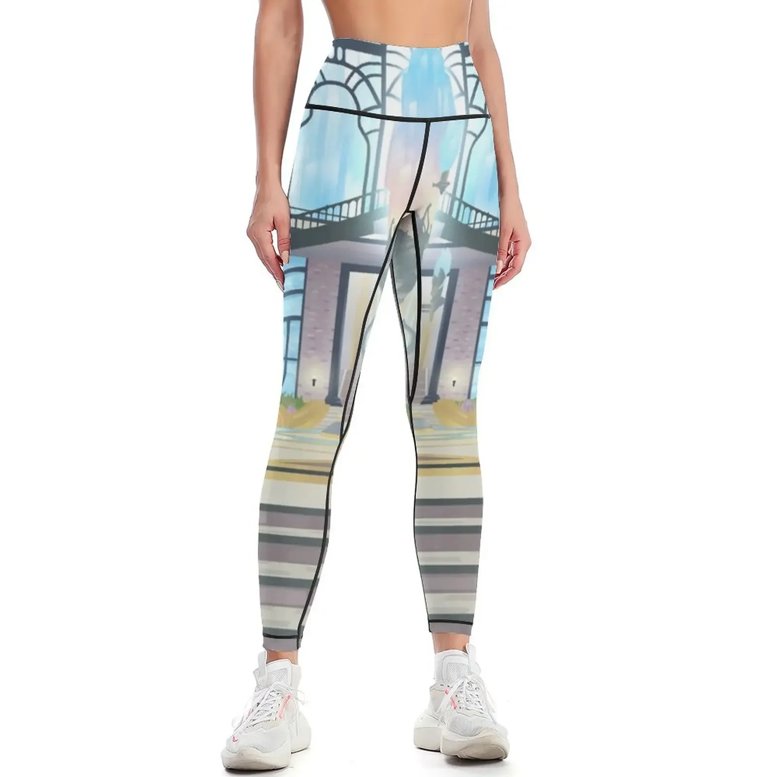 

The Crystarium Leggings active wear Sportswear woman gym trousers legging push up Womens Leggings