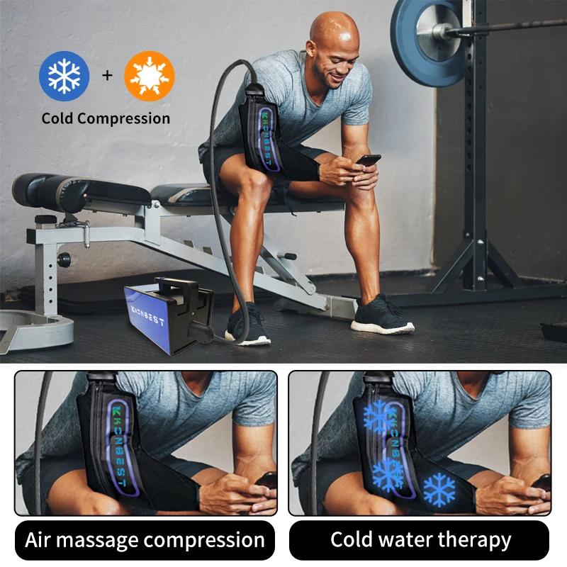 ZJW STLF High Quality Customized Wholesale Cryo Ice Water Cold Therapy Machine Knee Physical System with Cuff for Leg and Foot