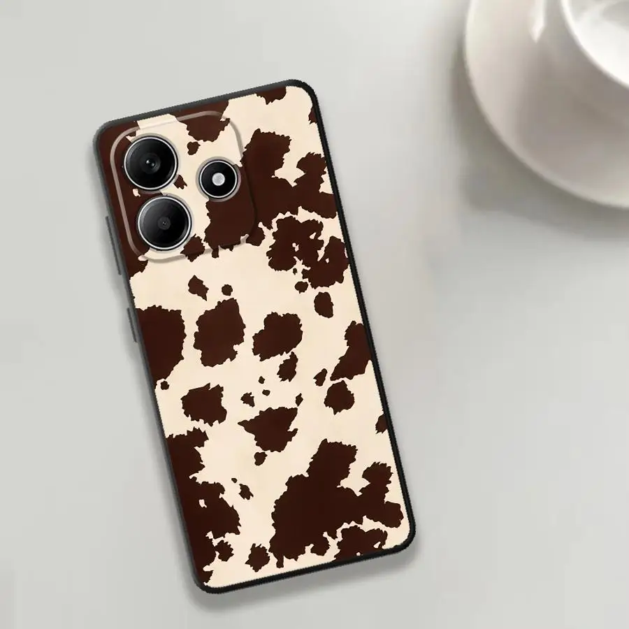

Cow Pattern Case for Xiaomi Redmi Note 15 A4 12C 13C K80 9 8 A5 13 14 Pro Plus 14C A7 Pro 10 12 11 Phone Cover A1 K40 A2