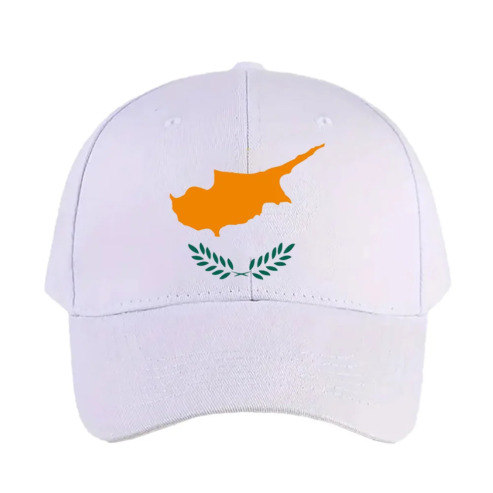 Cyprus country flag symbol Woman Man Baseball Cap Adult Adjustable with Curved Brim Hiking Fishing Hat trucker cap