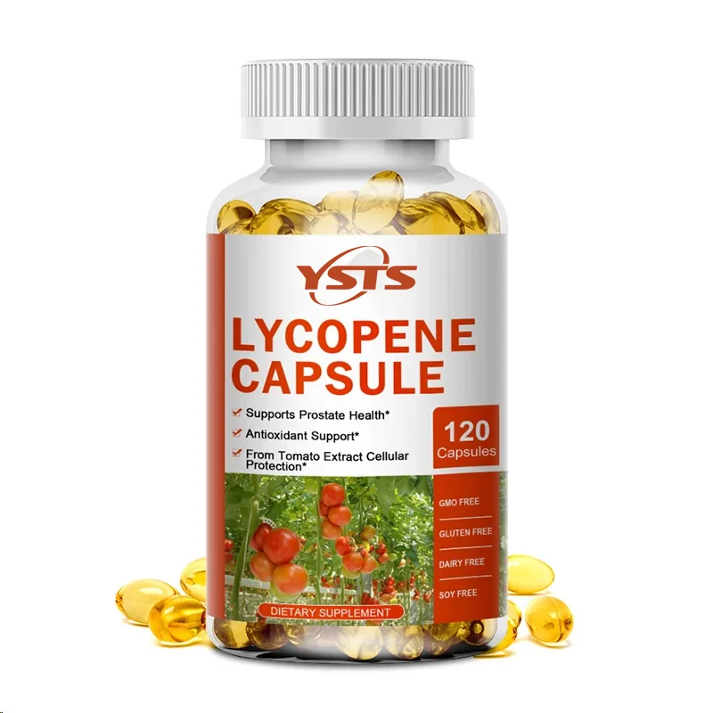 100% Natural Tomato Extract Pure Lycopene - For Prostate, Heart Health, Antioxidant Activity, Immune System, Skin Health