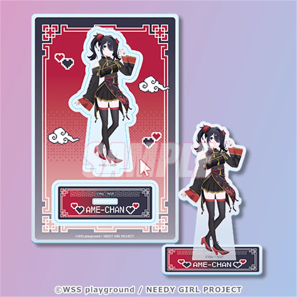 HOT Anime Needy Girl Overdose Acrylic Keychain 15CM Stand Model Cosplay Characters Ornament Accessories Good Collection Gifts
