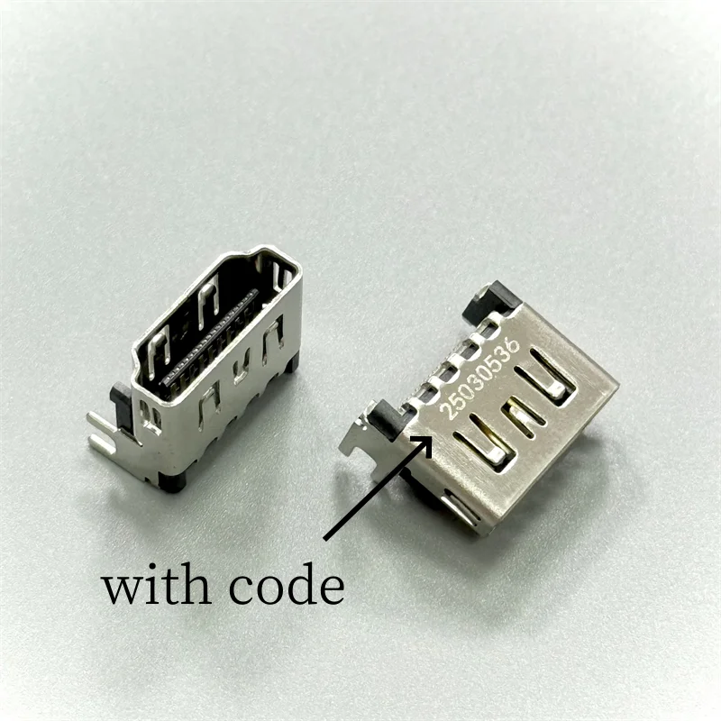 100 قطعة واجهة HD لـ PS5 مع رمز واجهة مقبس منفذ متوافقة مع HDMI لموصل Sony Play Station 5