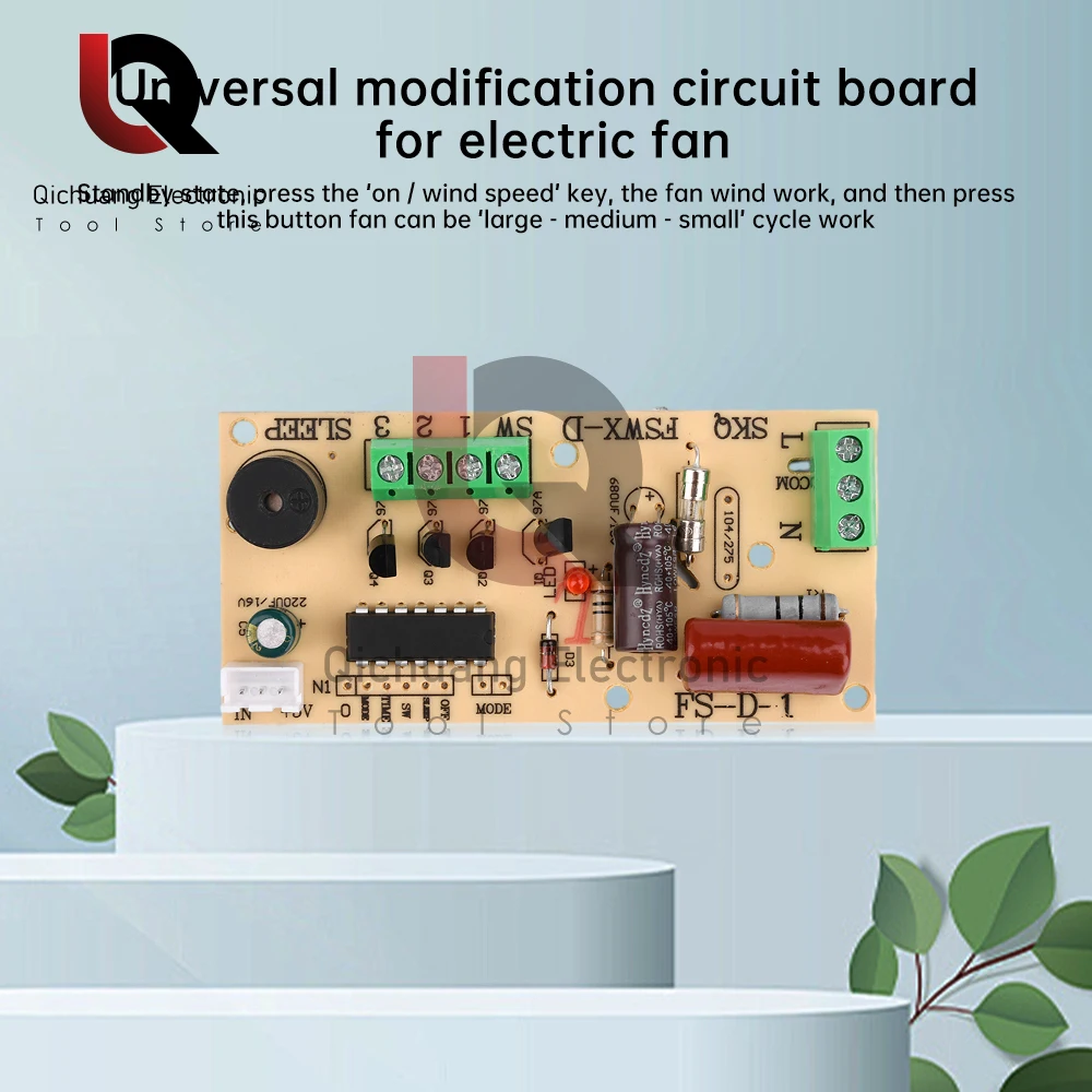 Controle Remoto Universal Placa Modificada, Placa De Circuito, Placa Mãe, Do Chão ao Teto, Ventilador Elétrico, Placa De Computador