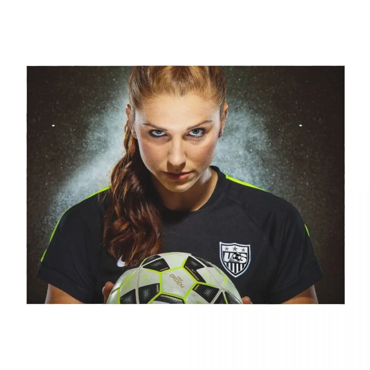 

alex morgan 20 Throw Blanket blankets and throws Flannel For Decorative Sofa decorative Blankets