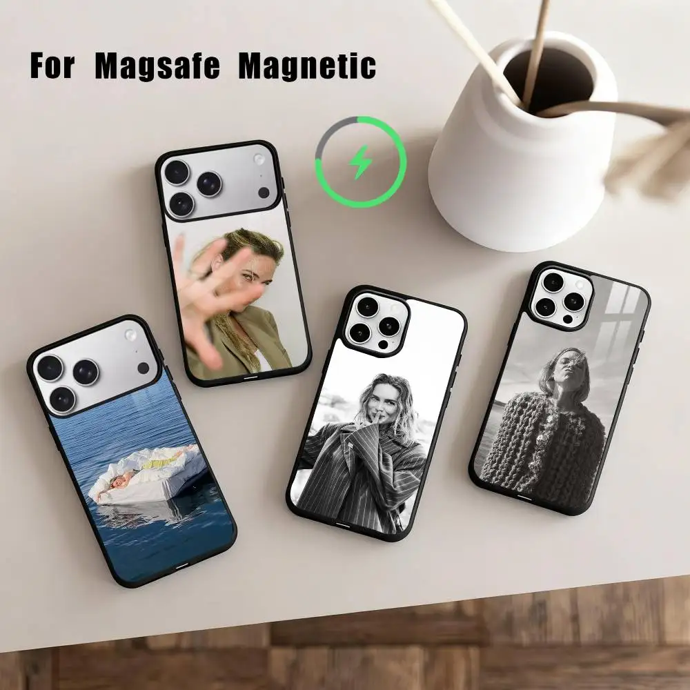 

Actress Rebecca Ferguson Phone Case For iPhone17,16,15,14,13,12,11 Plus,Pro Max Magnetic For Magsafe Wireless Charging