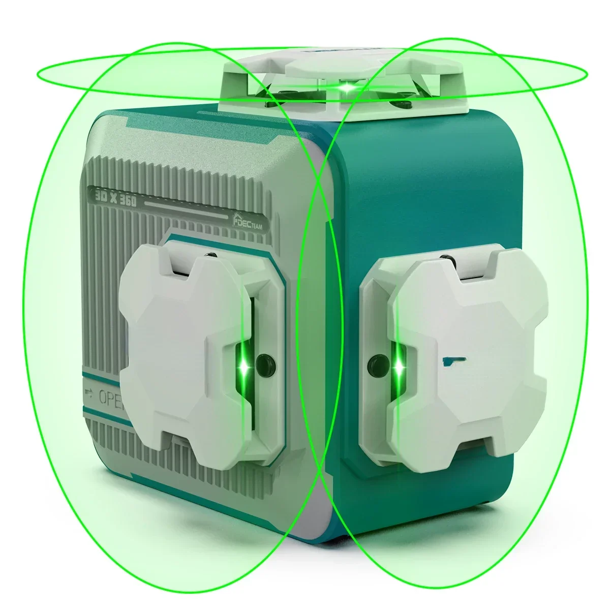 12 Lines Laser Levels Wall Mount 360 Rotary Green Beam With Separate Projection Hot sales