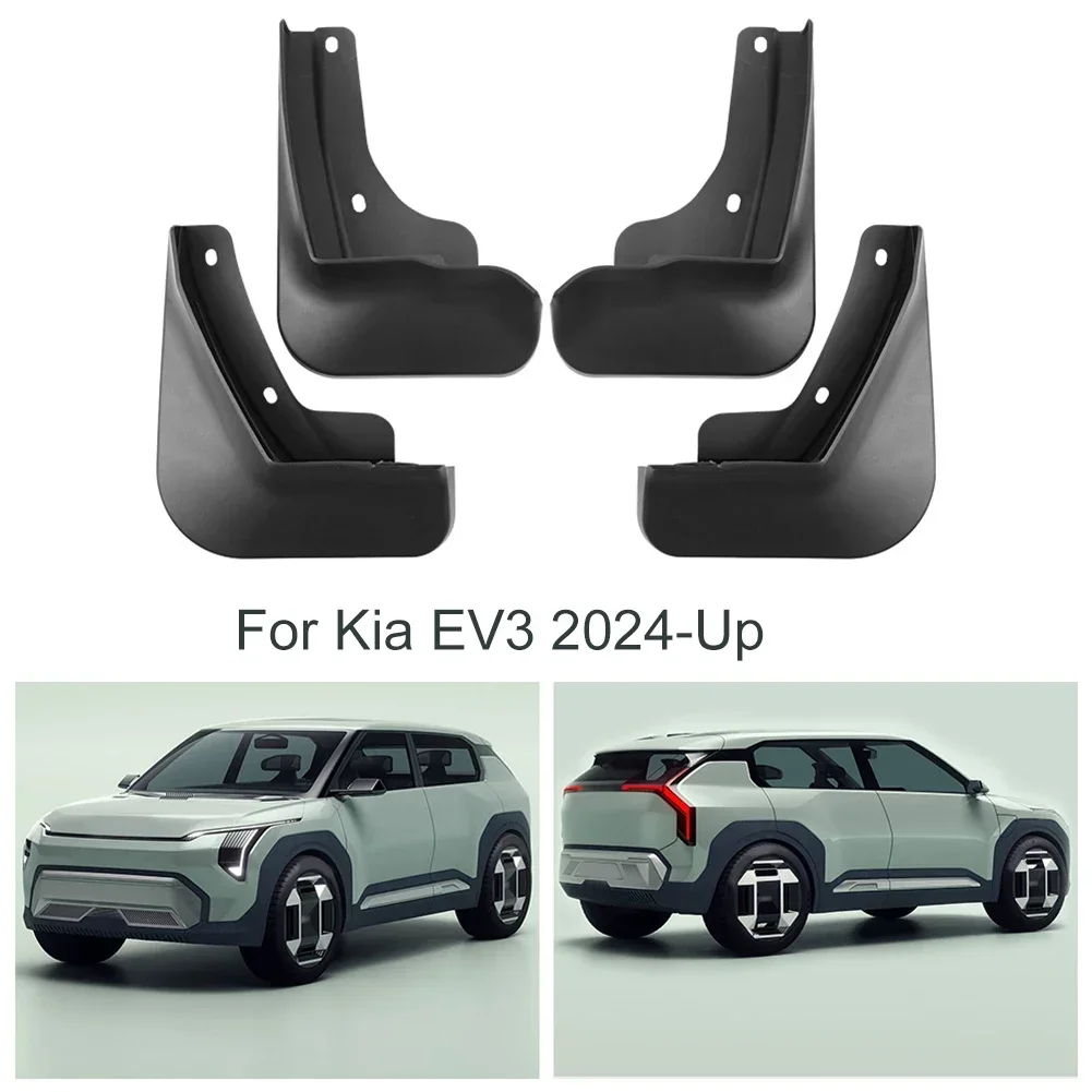 4Pcs Car Fender Mud…