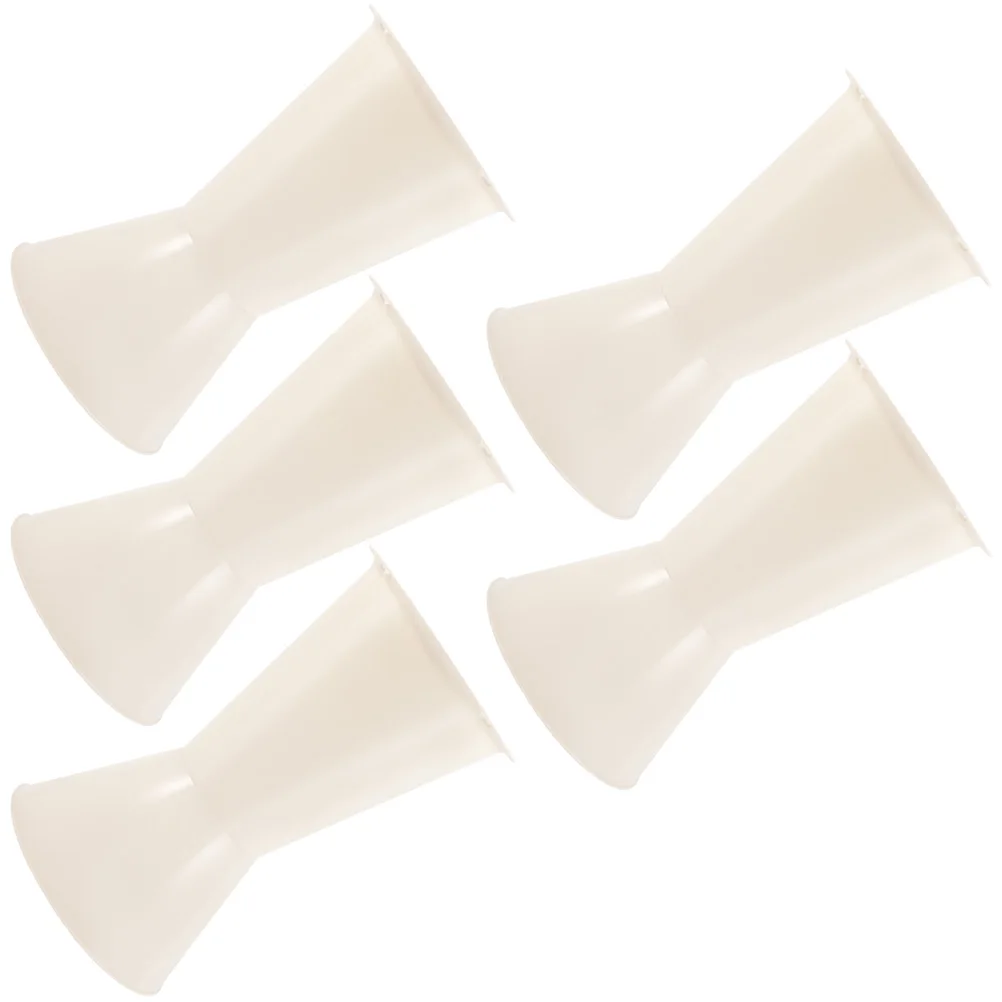 

5Pcs Floral Bouquet Rack Lightweight Plastic Holder for Bride Wedding Table Centerpieces Artificial Flowers Use