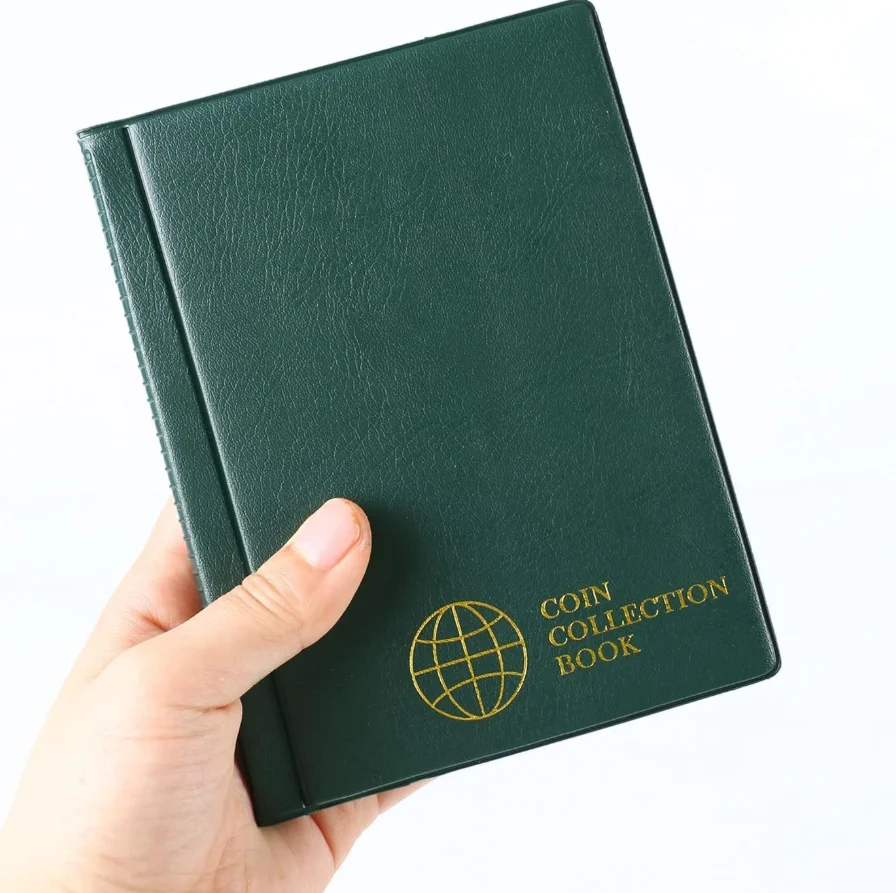 Coin Collection Album 120-Piece & 60-Piece Commemorative Coin Positioning Display for Numismatics And Collectors
