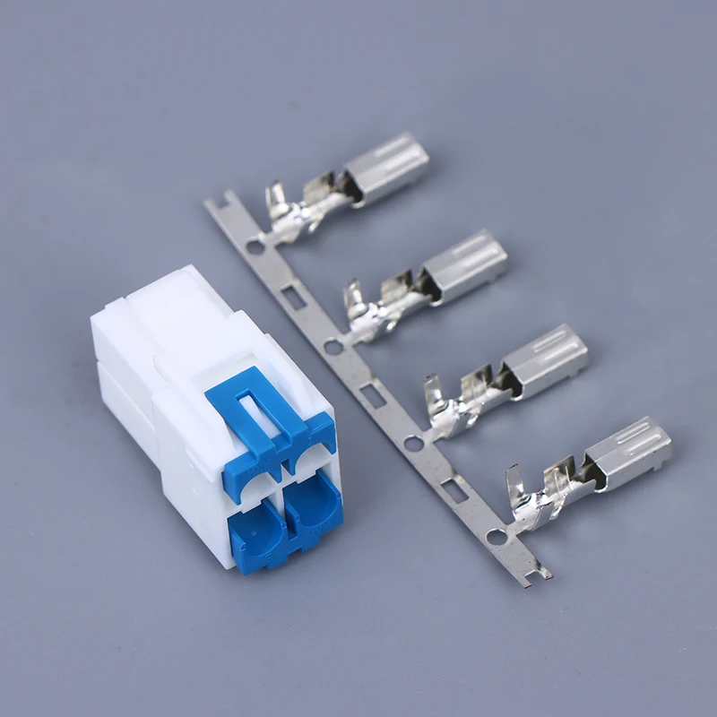 1Set 4-Pin Power Connector Plug Voor Icom IC-7000 IC-7100 IC-7400 IC-7600 YAESU FT-450 KENWOOD TS-480 Radio DIY Kabel Plug