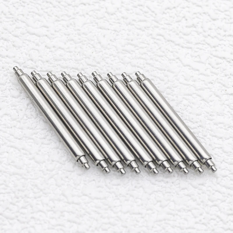 Barra de resorte de acero inoxidable de 2,5mm de diámetro, alfileres de enlace para la serie SKX007, barras de resorte gordo de buceo, herramienta apta para correa de reloj de 18mm/22mm