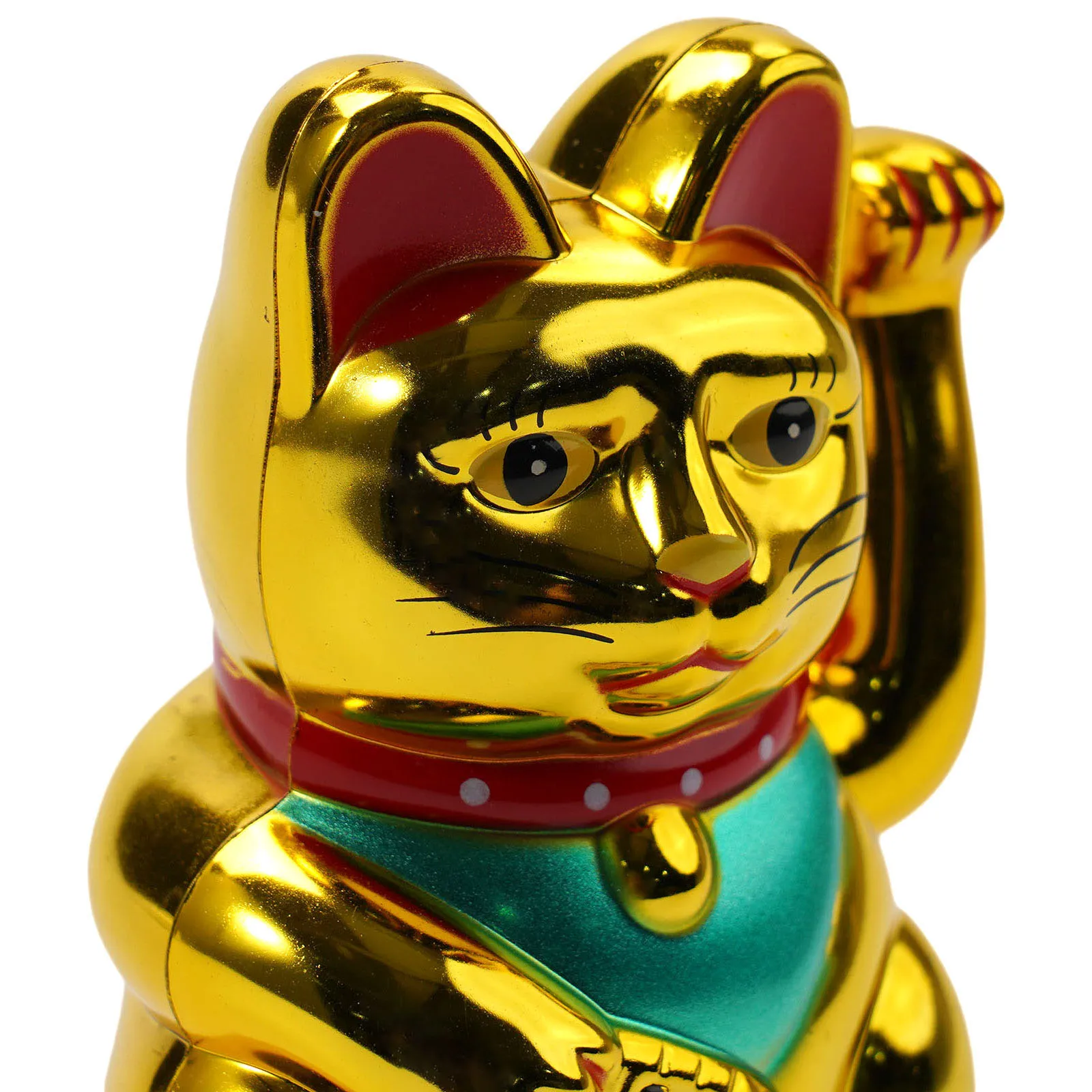 Decoration Lucky Cat Lucky Waving Cat Plastic Beckoning Maneki Neko Birthday Gifts Car Feng Shui For Home Office