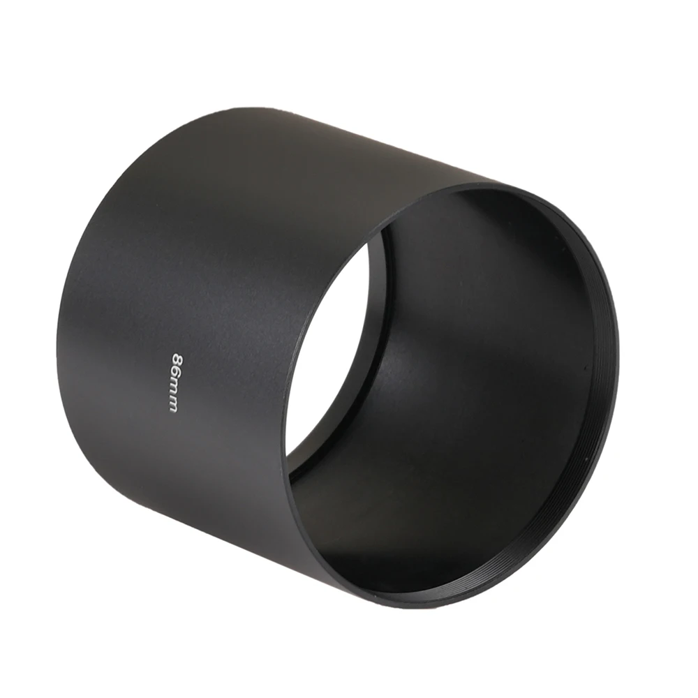 FOTGA مع مرشح الجبهة الموضوع طول 78 مللي متر عدسة SLR هود 86 مللي متر عدسة معدنية هود المقربة عدسة هود ملحقات الكاميرا التصوير الفوتوغرافي