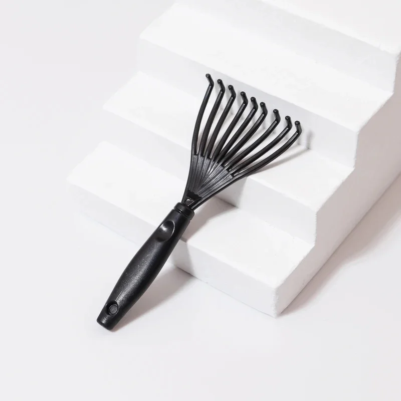 2/4/8/12Pcs Mini Rake For Hairbrush&Comb Cleaning,No More Tangle, Rake Tools For Home Salon，Special For Real Hair Wigs
