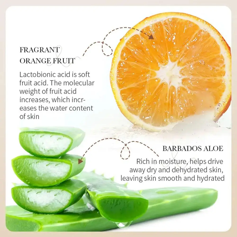 Rice Mild Exfoliating Gel Moisturizing Nourishing Skincare Skin Face Scrub Facial Facial Exfoliants Care Cream H5B2