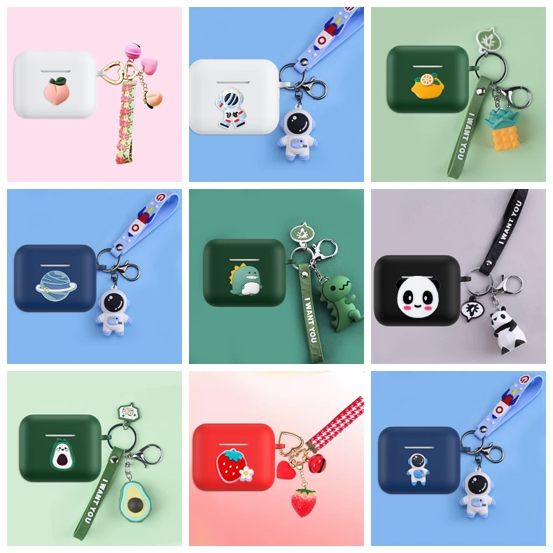 Cho Loa JBL T230NC / T130NC TWS Ốp Lưng Hoạt Hình/Động Vật Dễ Thương Silicone Bluetooth Cover Fundas