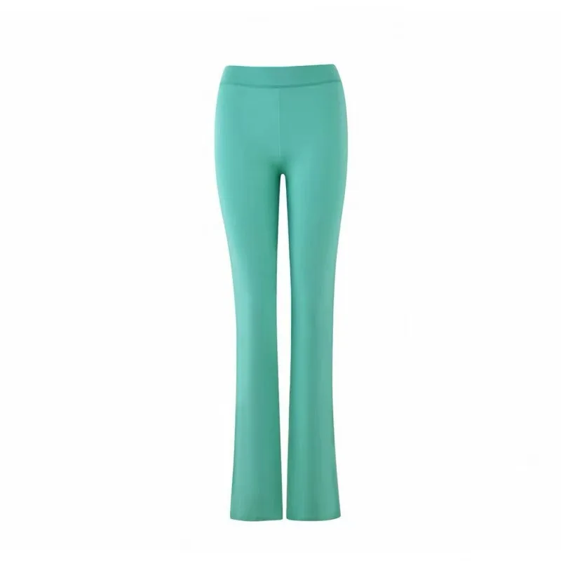 green pants