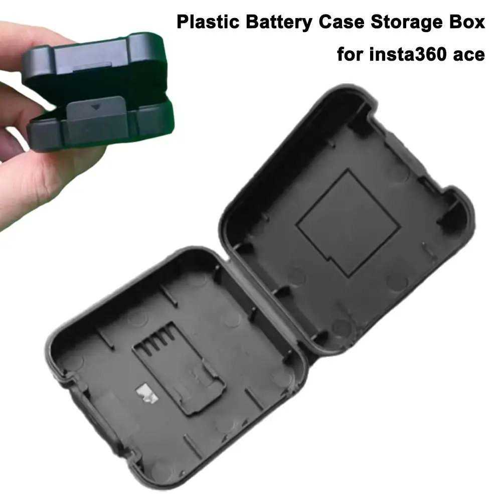  Plastic Battery Case Storage Box  Cover Camera Accessories For Insta360 Ace/ace Pro/ace Pro2 Battery Holder Box