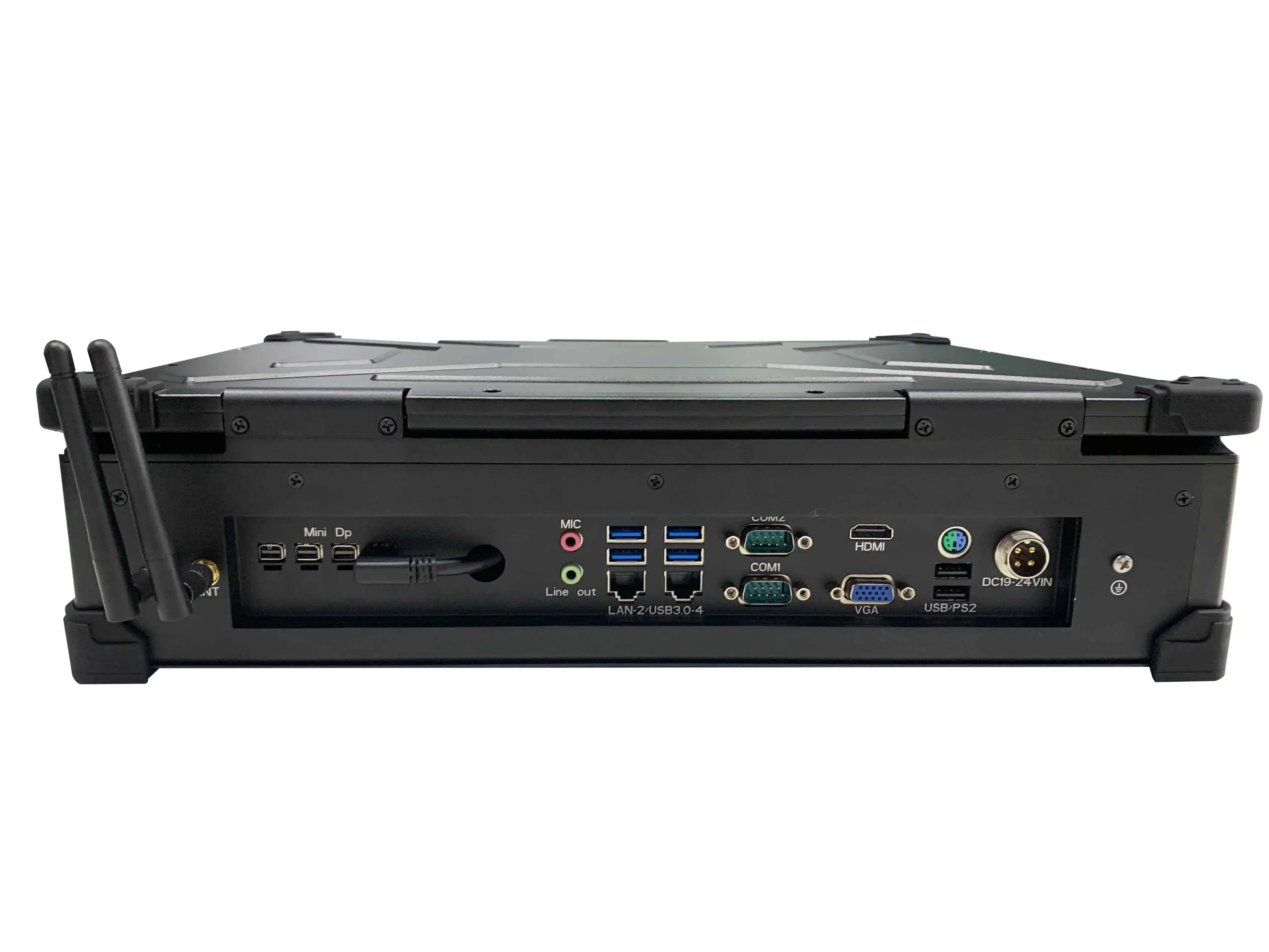 Tlf 15.6 polegadas suporte i5/i6/i7 cpu dupla al-liga computador de grau industrial portátil portátil resistente