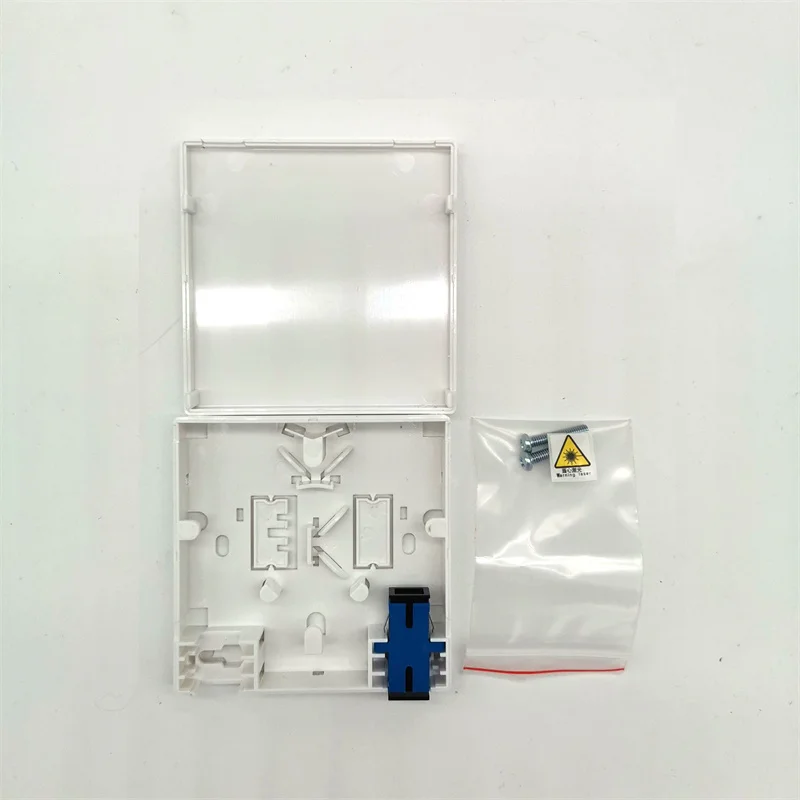 FTTH Fiber Panel   Fiber Optical Terminal Junction Box Network Cable Socket SC Fiber Combination  86 Information Panels