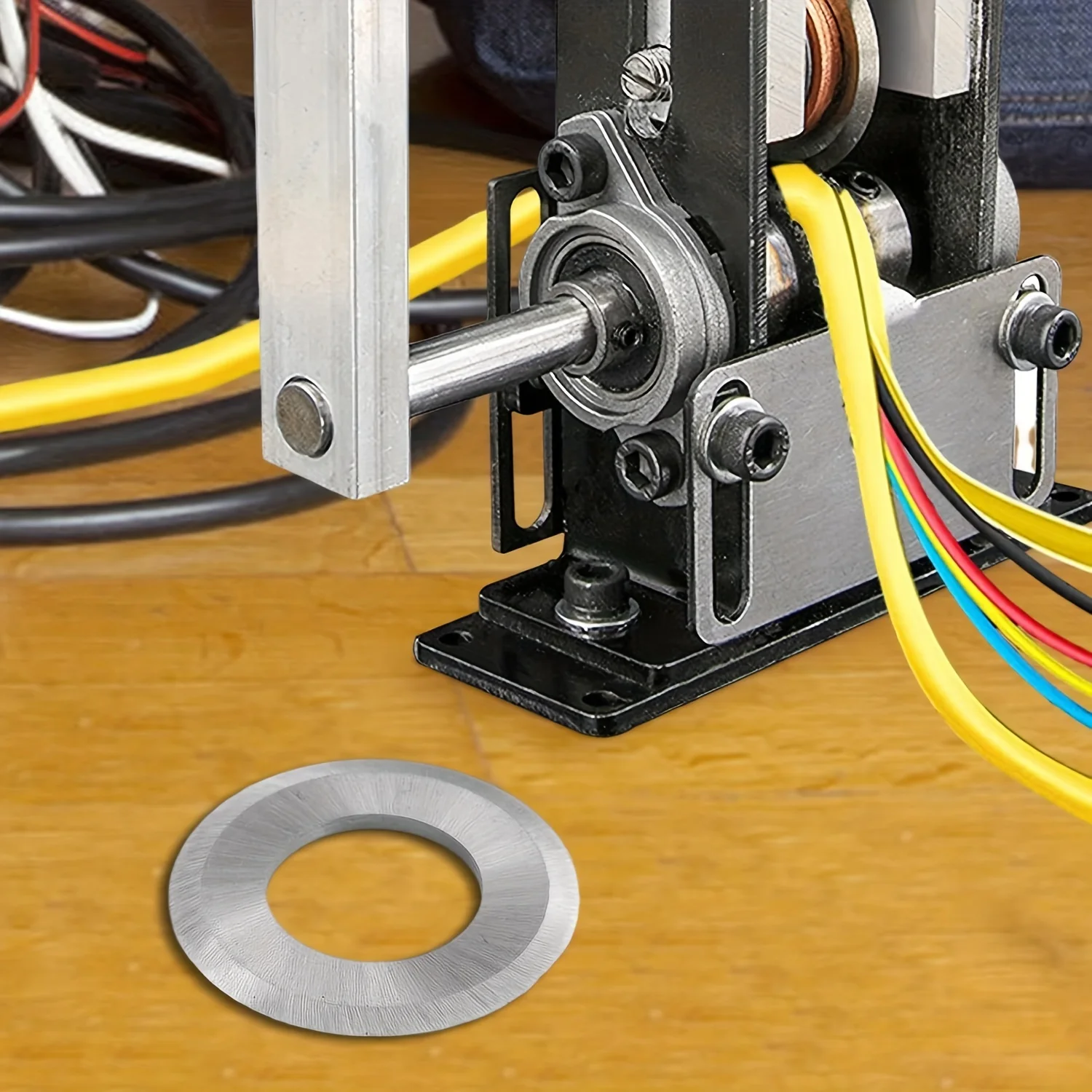 Blade Replacement for Hand Crank Drill Powered Wire Stripping Machine Manual Wire Stripper for Scrap Copper Stripping Diameter