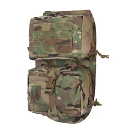 FDHBGE Tactical Backplate Camping Hiking Bag Detachable Storage Pouch Molle System Accessories Hunting Sports Outdoor Equipment