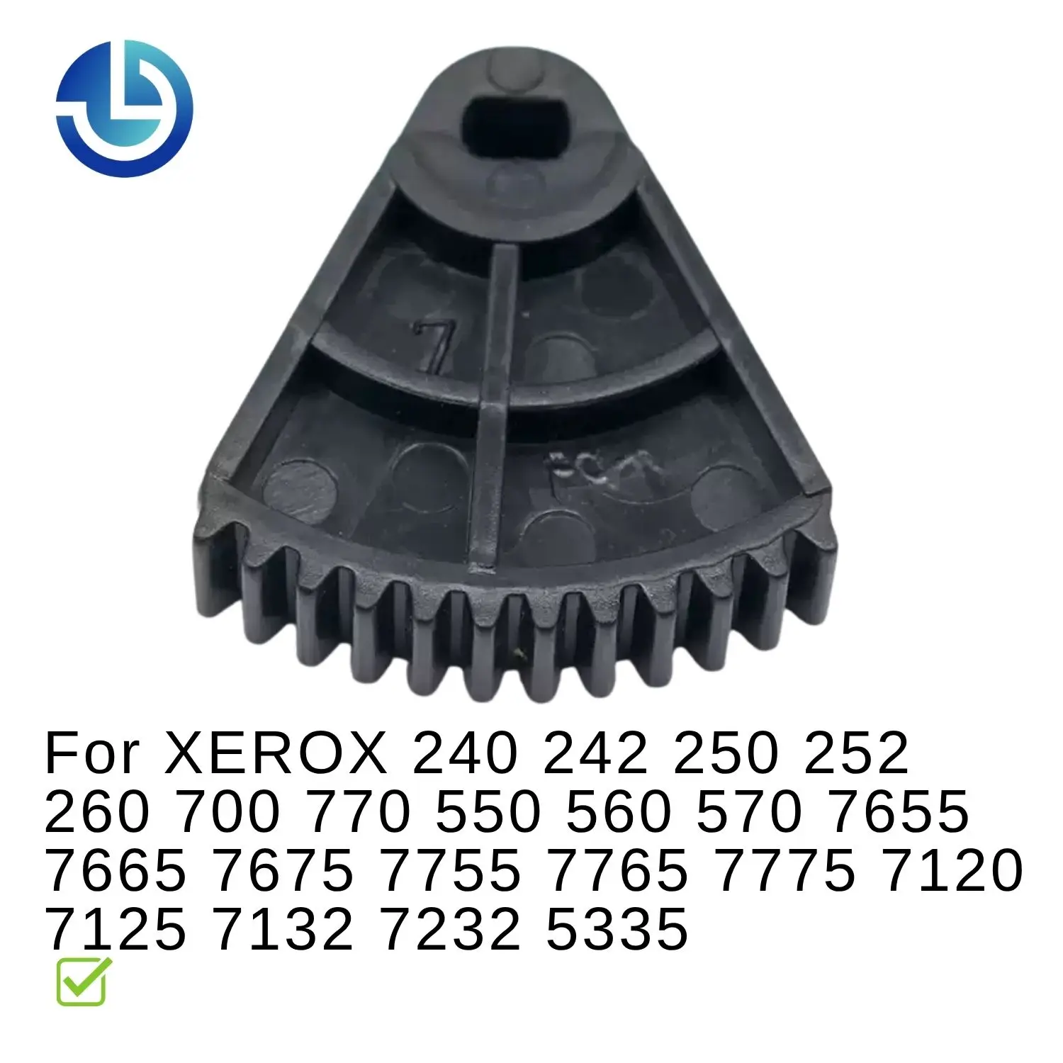 Gear Tray 1 Sector for XEROX 240 242 250 252 260 700 770 550 560 570 7655 7665 7675 7755 7765 7775 7120 7125 7132 7232 5335