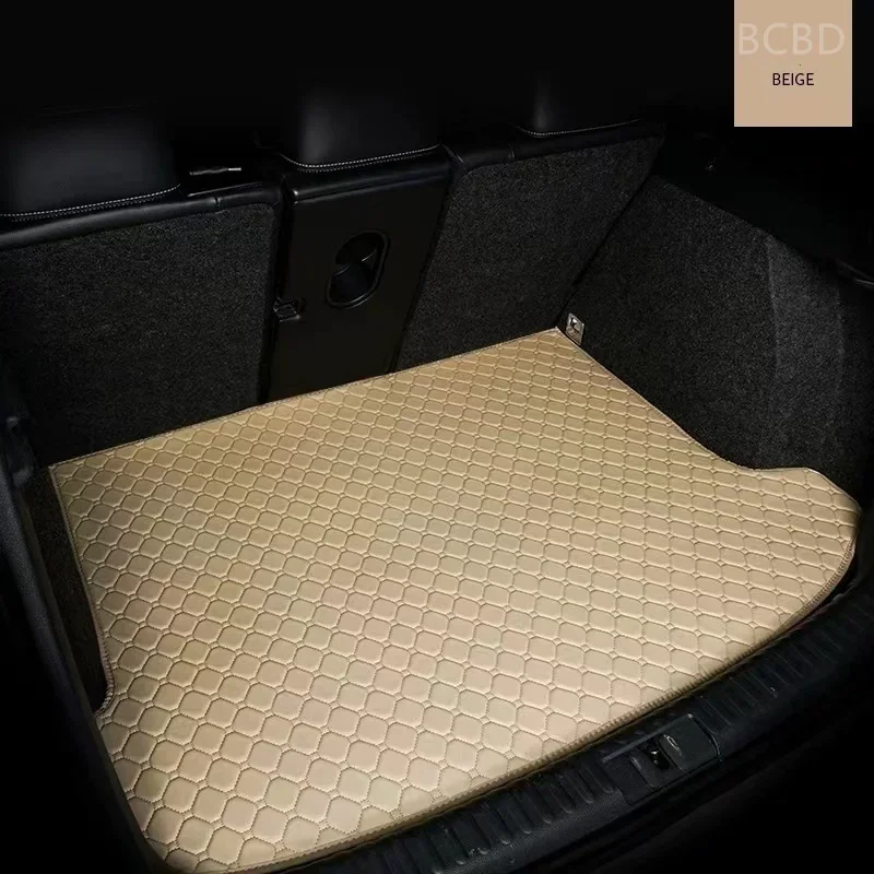 Car Trunk Mats Fit for Chevrolet for Cruze 2018 2017 Trunk Liner Cargo Foot Pads Products Parts Accessories Waterproof Rugs