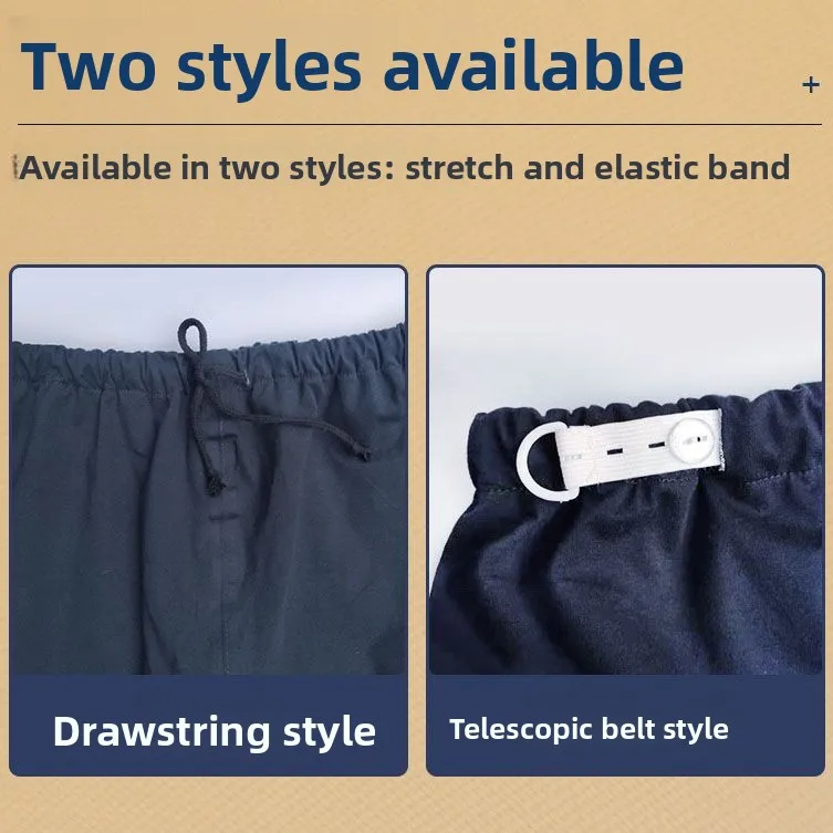 Pantaloni Lunghi Impermeabili per Incontinenza Adulti, Lavabili e Antimacchia, per Anziani e Malati a Letto, Unisex, Primavera-Inverno