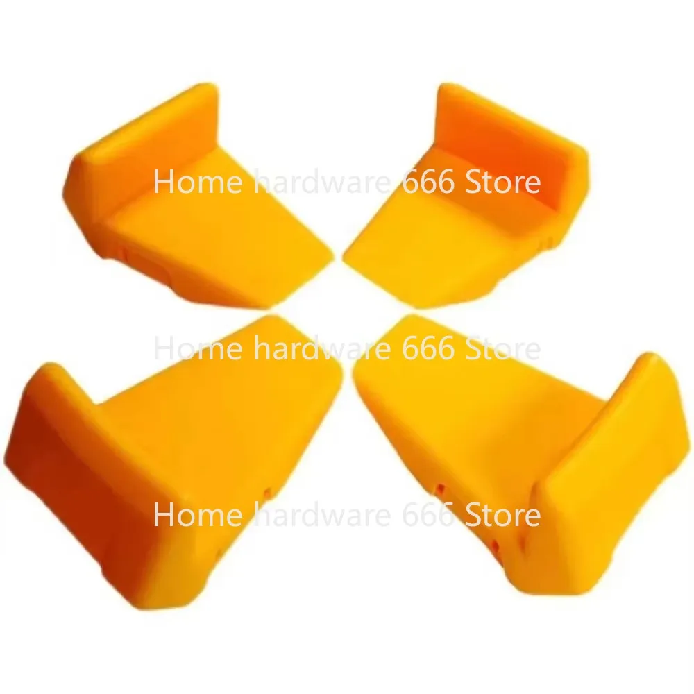 Tyre Changer Clamping Jaw Protector, Rim Guard, Plastic Inserts, Clamp Cover, Wheel Guards, 4Pcs