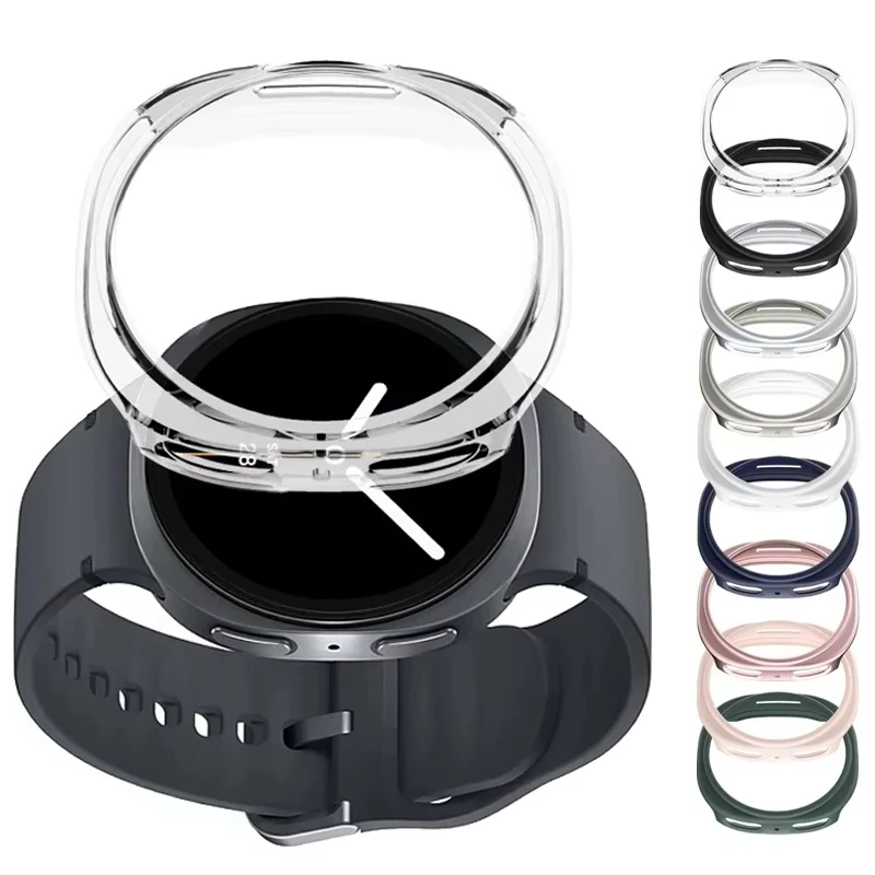 PC Hard Watch Case For Samsung Galaxy watch 9-8 40mm 44mm Matte Cover Protective Galaxy Watch 8 Classic 46mm Hollow Out Shell