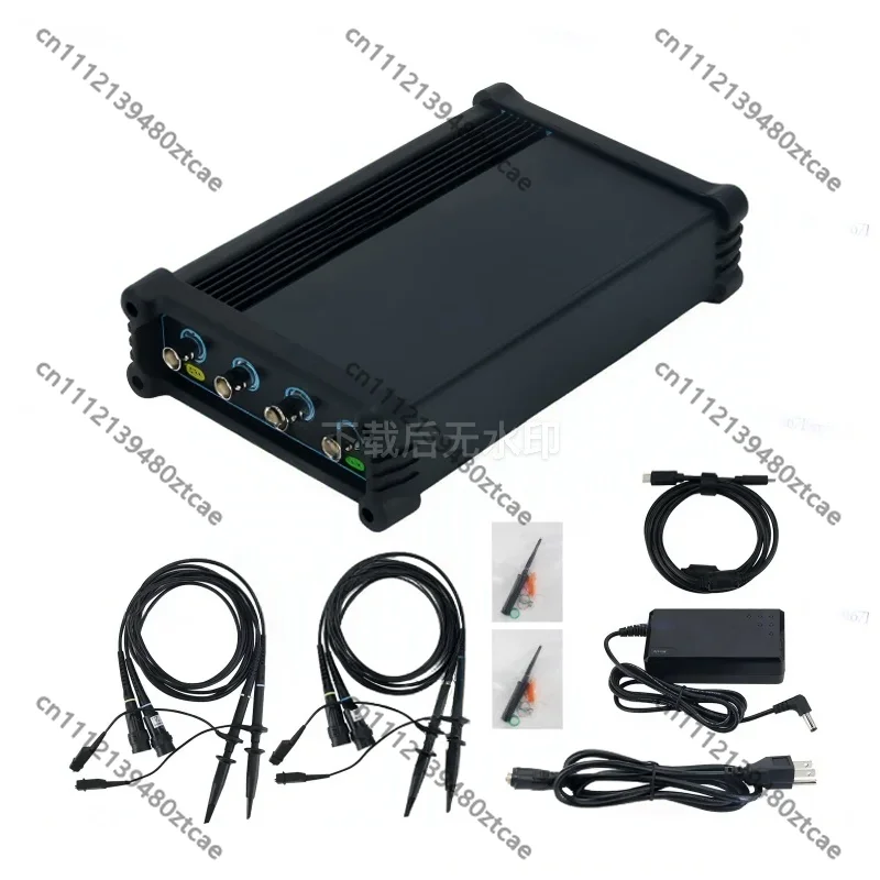 VTO2004 Android USB Oscilloscope, 4CH 200MHz Bandwidth, 1GSa/s 50Mpts Depth, Portable High Precision Analog Oscilloscope