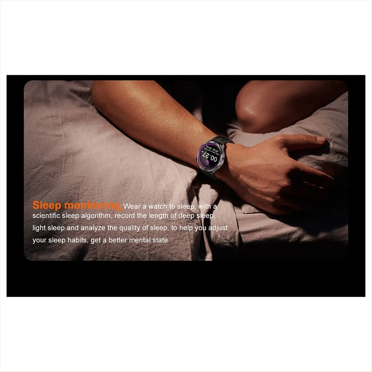 Goodprice 1.85-Inch Ultra HD Smart Watch NFC GPS Track Bluetooth Call Compass Heart Rate Sports Fitness Smartwatch