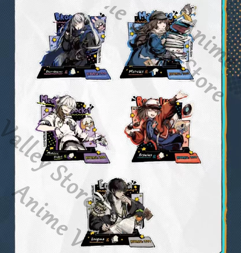 

Official Anime Reverse:1999 Regulus Bkornblume Medicine Pocket Cosplay Acrylic Figure Stand Cartoon Standing Sign Adorn Xmas