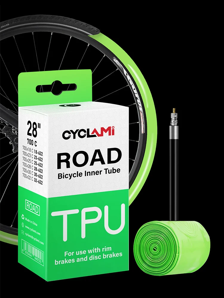 AliExpress 10 Pcs CYCLAMI 30 gram TPU Material Ultralight Bike Inner Tube 700C 18 23 25 28 30 32 Road MTB Bicycle Tire French Presta Valve