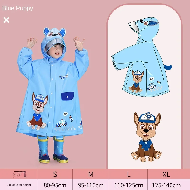 1 PC Children's Raincoat Girl Boy Baby Raincoat Girl Rainproof Clothing Kindergarten Poncho Rain Jacket