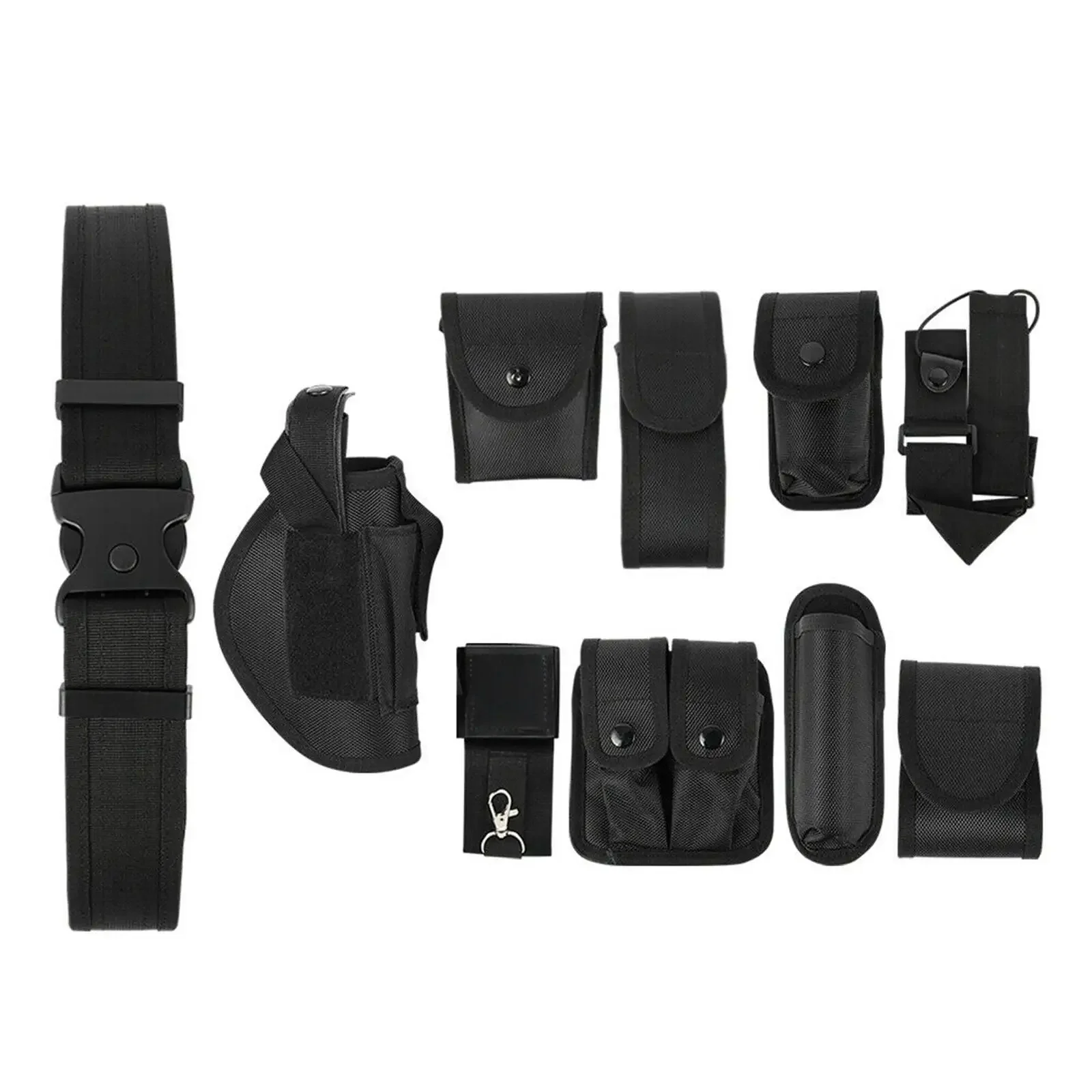 ensemble-de-ceinture-reglable-en-nylon-avec-sac-utilitaire-et-porte-menottes-pour-agents-correctionnels-et-equipement-de-police
